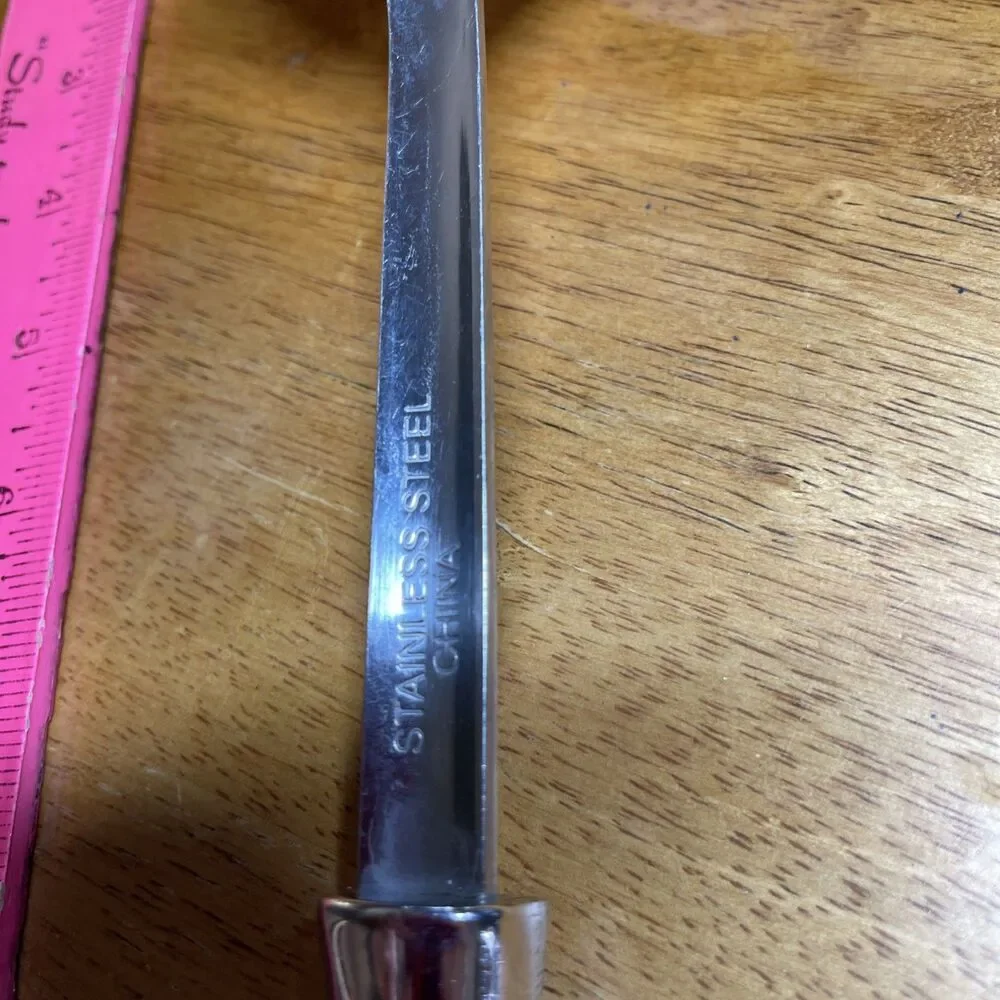 PREMIUM STAINLESS STEEL SLOTTED SPATULA – SILVER & BLACK HANDLE